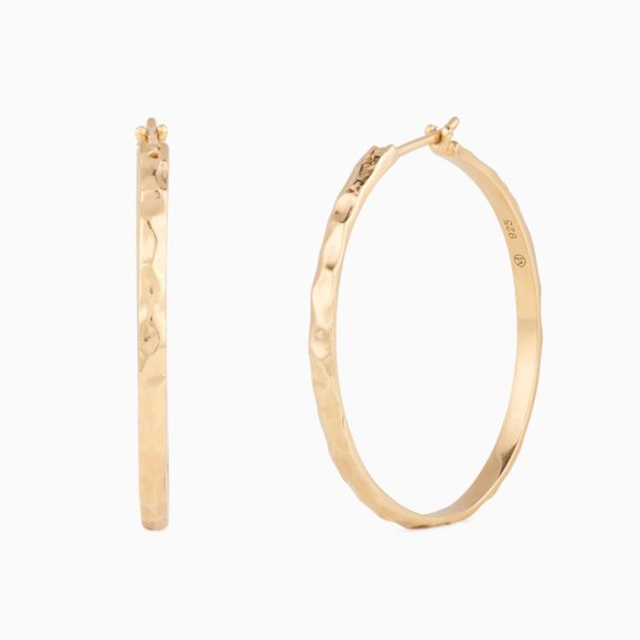 Mejuri Jewelry - Mejuri Raw Hoops